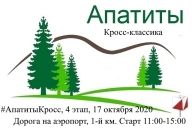 Физкультурное онлайн-мероприятие #Апатитыкросс (спортивное ориентирование)